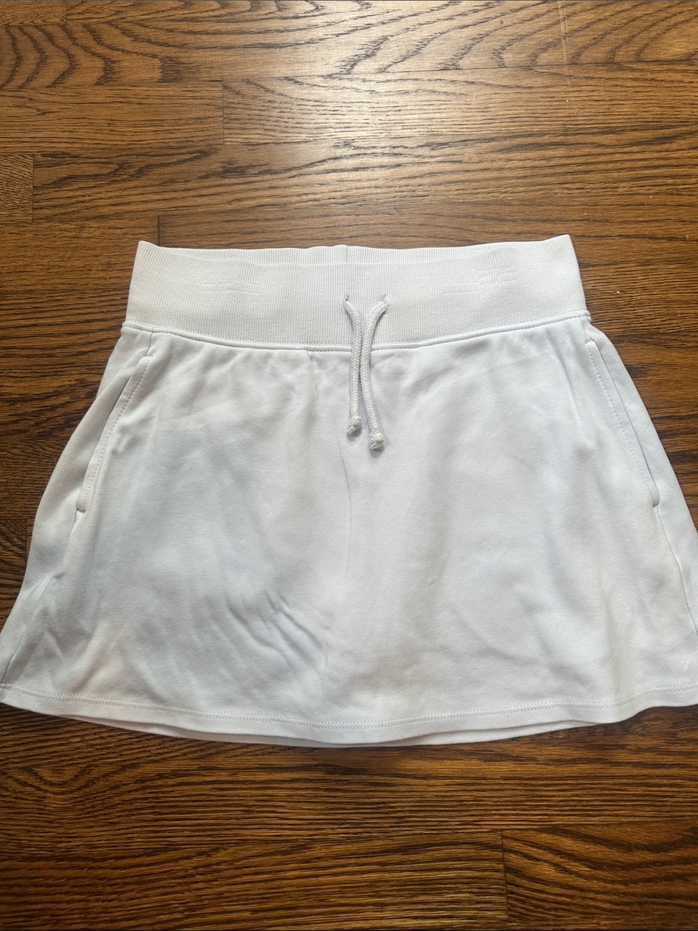 Light blue Women's Drawstring Tennis Skirt